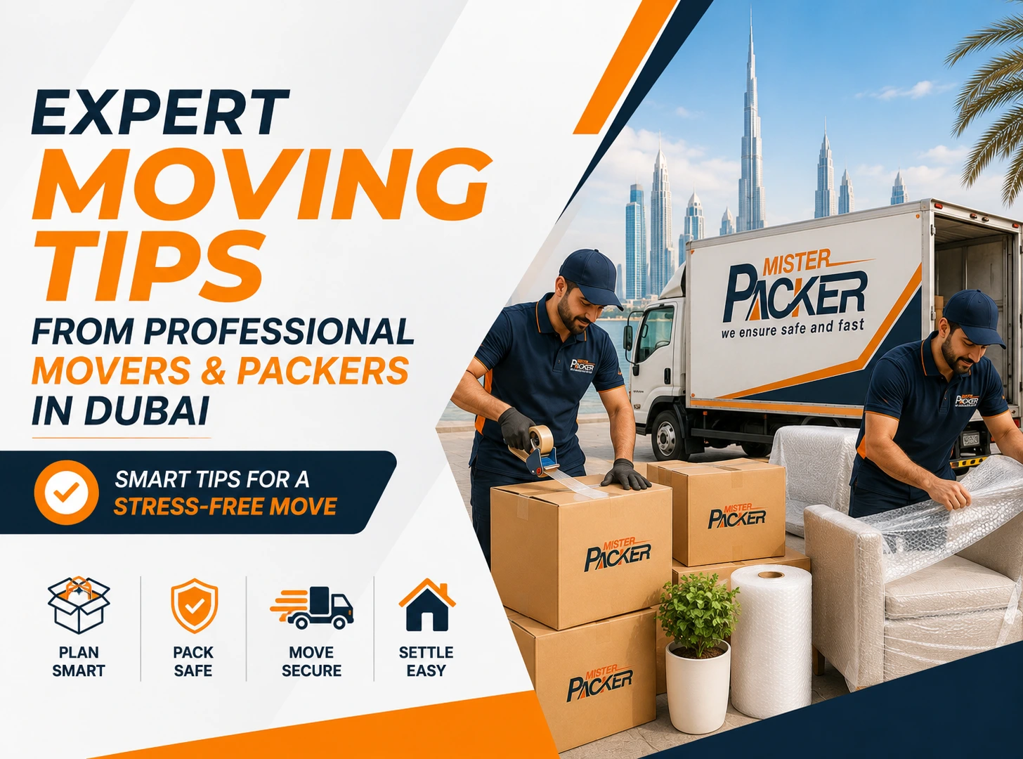 25 Expert Moving Tips From Professional Movers and Packers in Dubai for a Stress Free Move