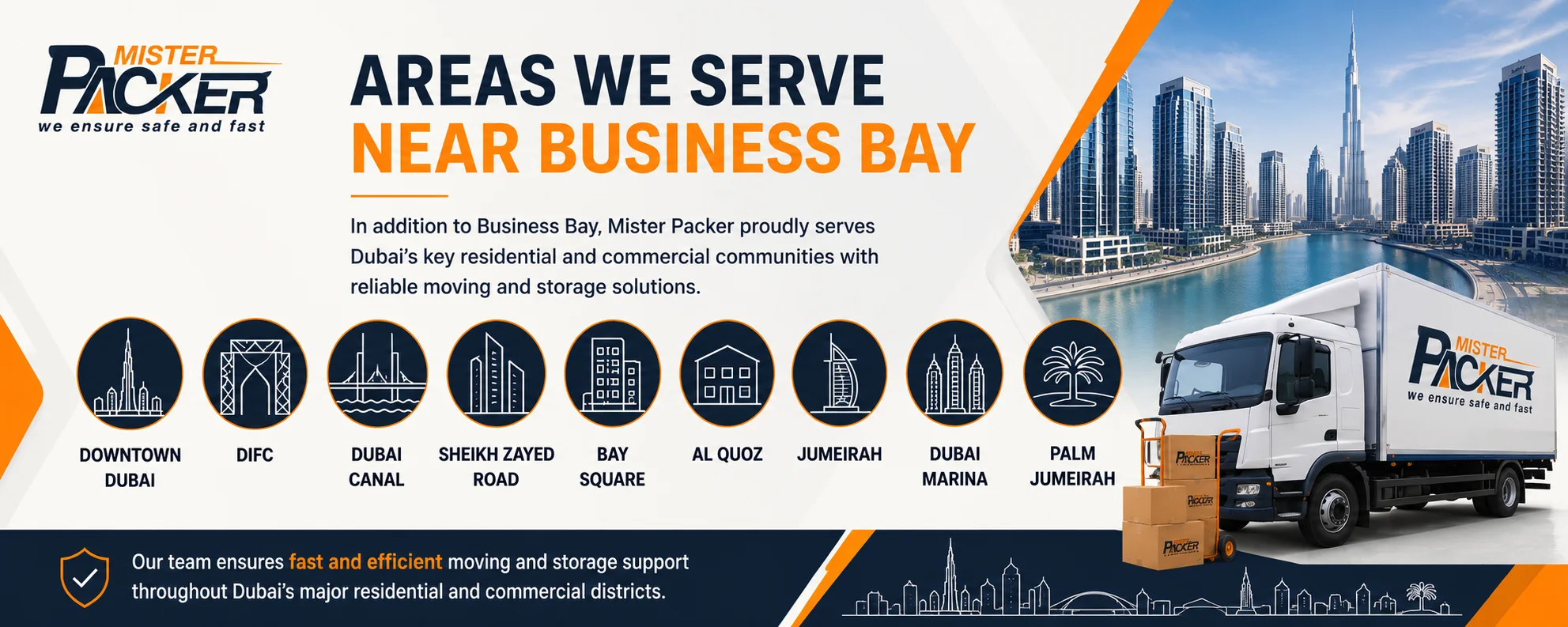 Areas We Serve Near Business Bay