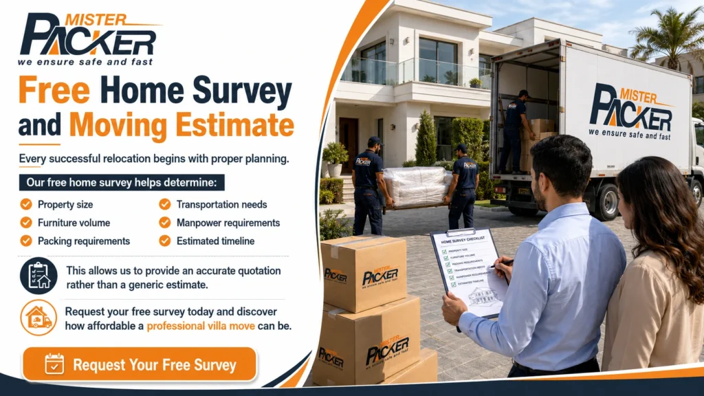 Free Home Survey and Moving Estimate